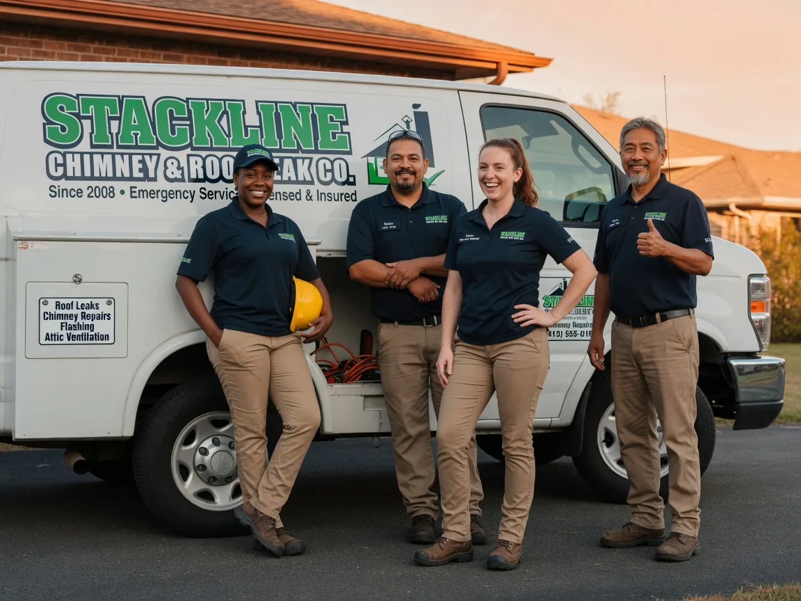 Chimney flashing repair company in Hilltown, PA